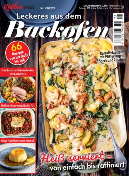 Kuchenspass Magazin – Nr 78 2026 Cover