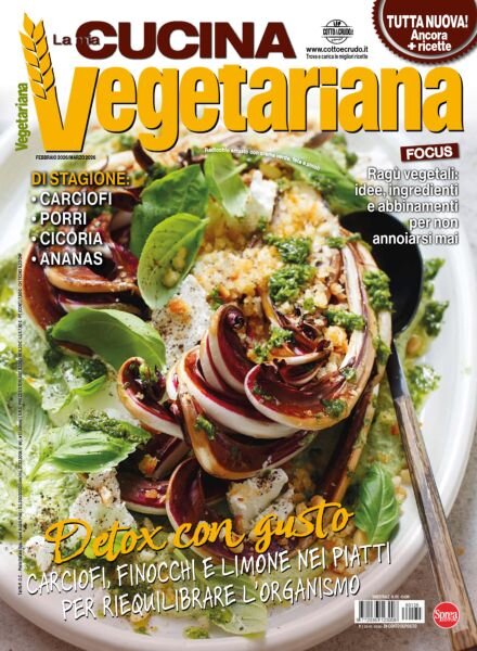 La Mia Cucina Vegetariana – Febbraio-Marzo 2026 Cover