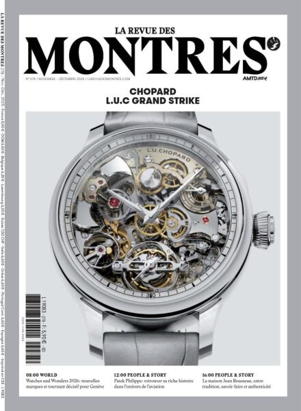 La revue des Montres – Novembre-Decembre 2025 Cover