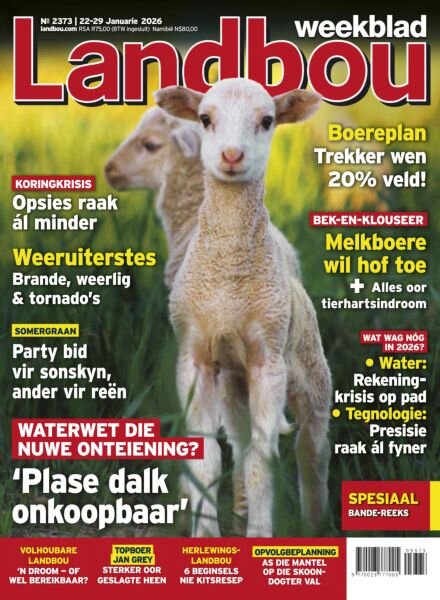 Landbouweekblad – 22 January 2026 Cover