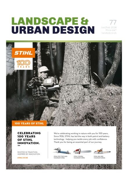 Landscape & Urban Design – Issue 77 2026 Cover