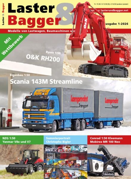 Laster & Bagger – Nr 1 2026 Cover
