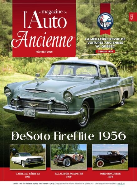L’Auto Ancienne – Fevrier 2026 Cover