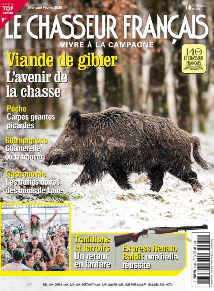 Le Chasseur Francais – Fevrier 2026 Cover