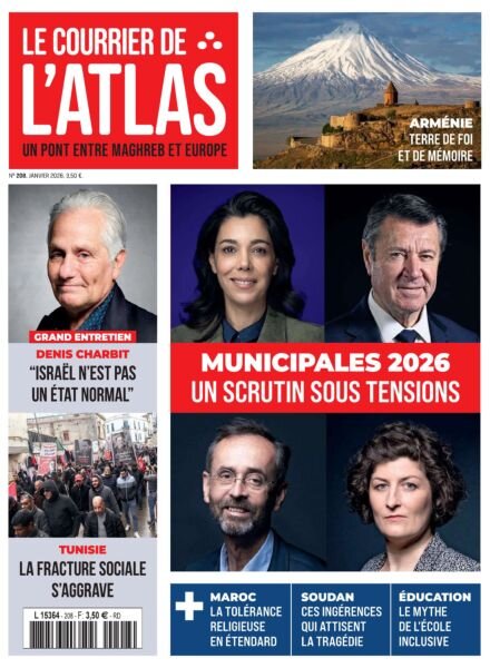Le Courrier de l’Atlas – Janvier 2026 Cover