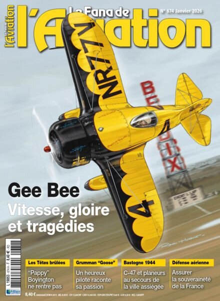 Le Fana de l’Aviation – Janvier 2026 Cover