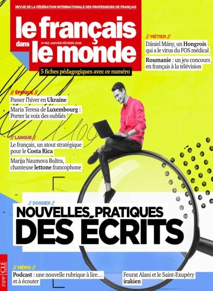 Le francais dans le monde – Janvier-Fevrier 2026 Cover