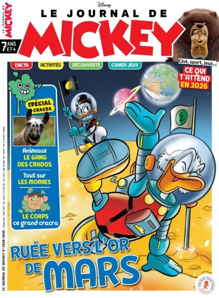 Le Journal de Mickey – 7 Janvier 2026 Cover