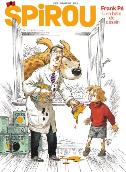 Le Journal de Spirou – 7 Janvier 2026 Cover