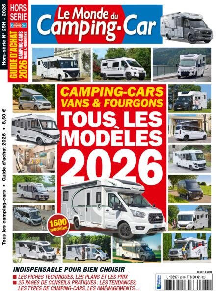 Le Monde du Camping-Car – Hors-Serie 2026 Cover