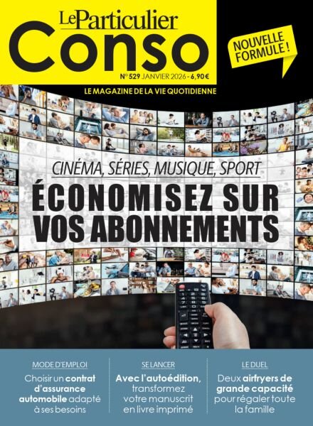 Le Particulier Conso – Janvier 2026 Cover