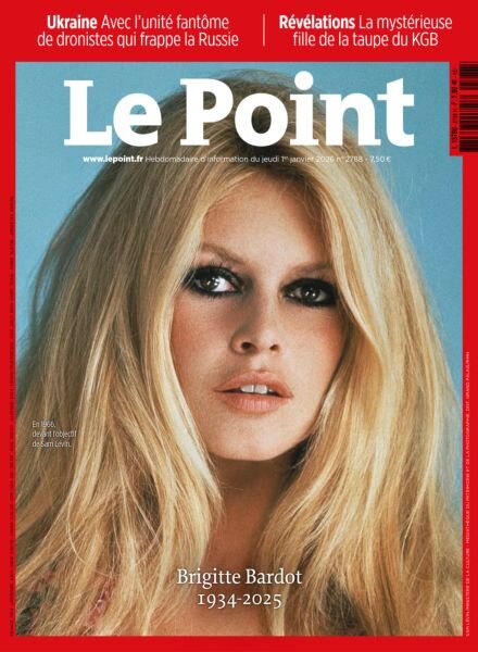 Le Point – 8 Janvier 2026 Cover