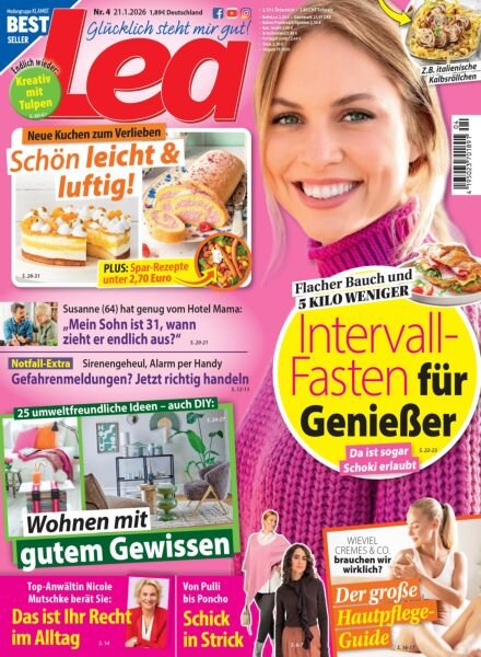 Lea – 21 Januar 2026 Cover