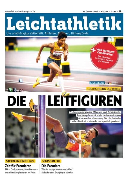 Leichtathletik – 14 Januar 2026 Cover