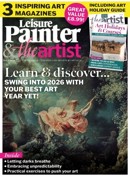 Leisure Painter & The Artist – March 2026 Cover