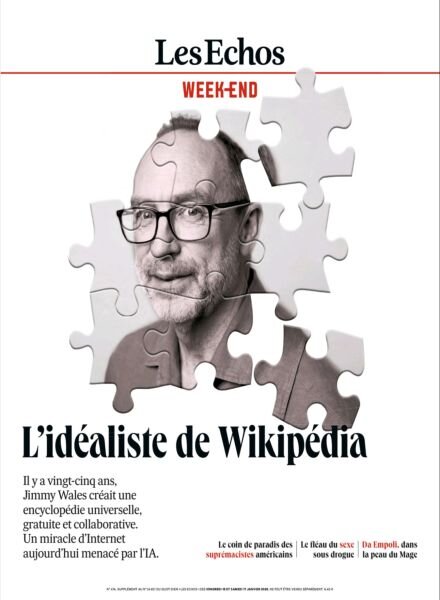 Les Echos Week-end – 16 Janvier 2026 Cover