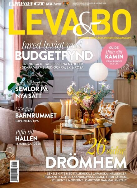 Leva & Bo – 15 Januari 2026 Cover