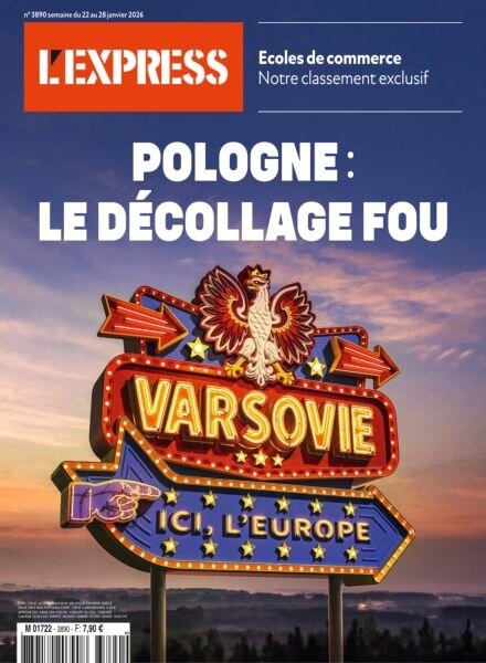 L’Express – 22 Janvier 2026 Cover