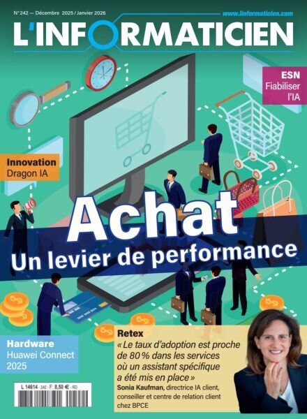 L’Informaticien – Decembre 2025 – Janvier 2026 Cover