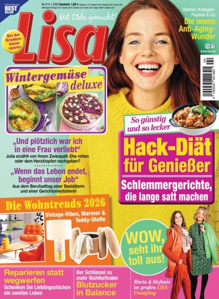 Lisa – 13 Januar 2026 Cover