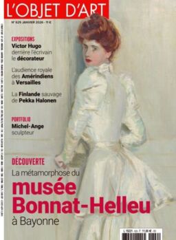 L’Objet D’Art – Janvier 2026