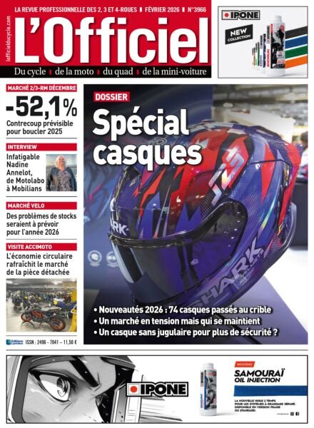L’Officiel du Cycle – Fevrier 2026 Cover