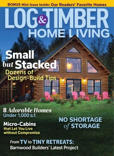 Log & Timber Home Living – January-February 2026 Cover