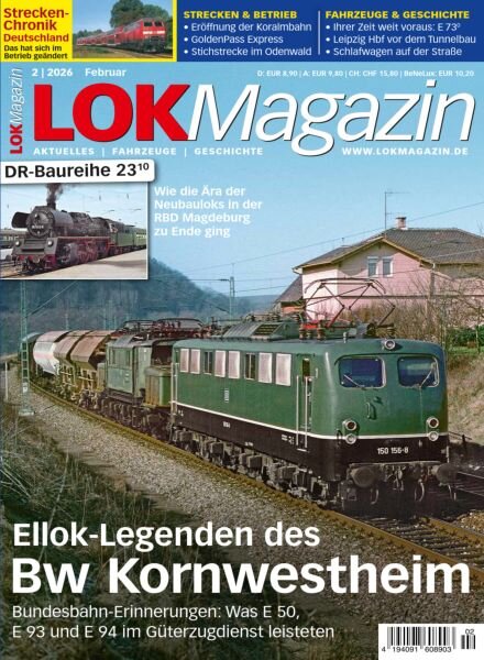 Lok Magazin – Februar 2026 Cover