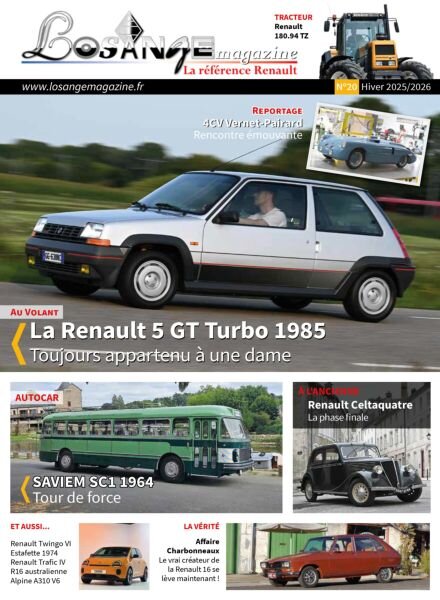 Losange Magazine edition francaise – Hiver 2025-2026 Cover