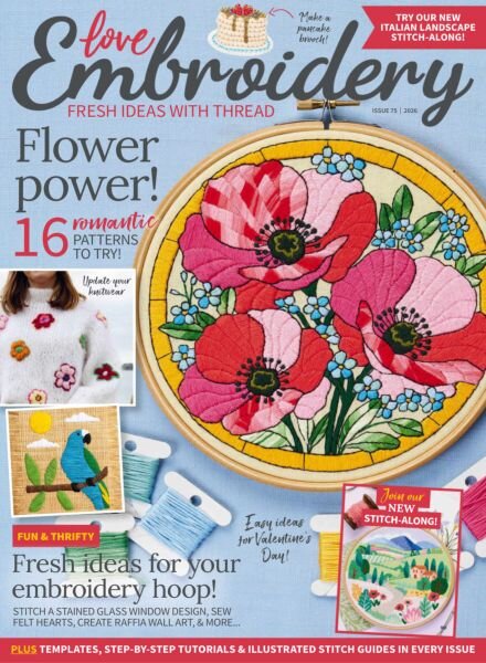 Love Embroidery – Issue 75 2026 Cover