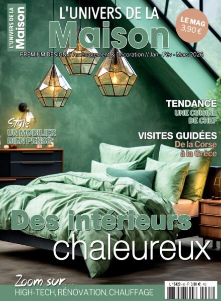 L’Univers de la Maison – Janvier-Mars 2026 Cover