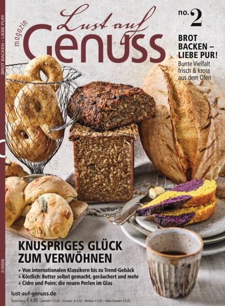 Lust auf Genuss – Februar 2026 Cover