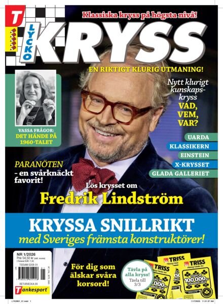 Lyckokryss – Januari 2026 Cover