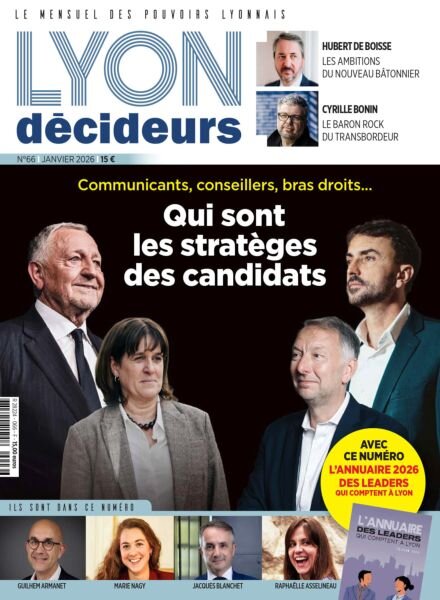 Lyon Decideurs – Janvier 2026 Cover