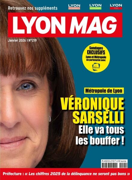 Lyon Mag – Janvier 2026 Cover