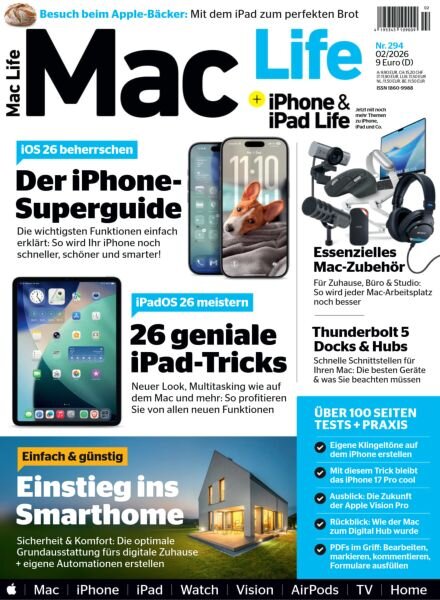 Mac Life Germany – Februar 2026 Cover