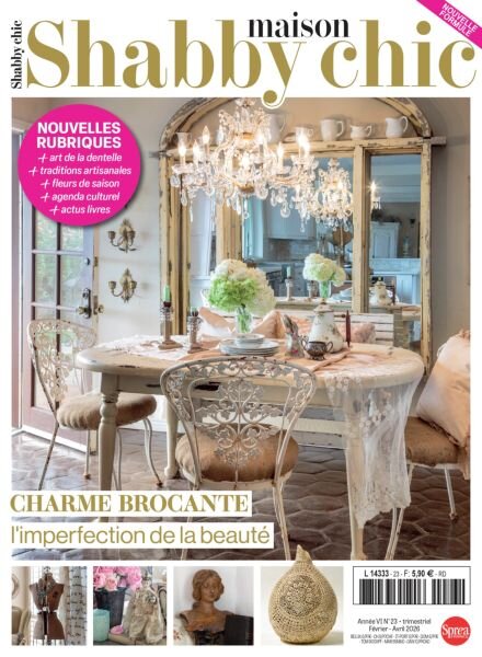 Maison Shabby Chic – Fevrier-Avril 2026 Cover