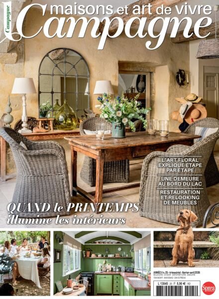 Maisons et Art de Vivre Campagne – Fevrier-Avril 2026 Cover