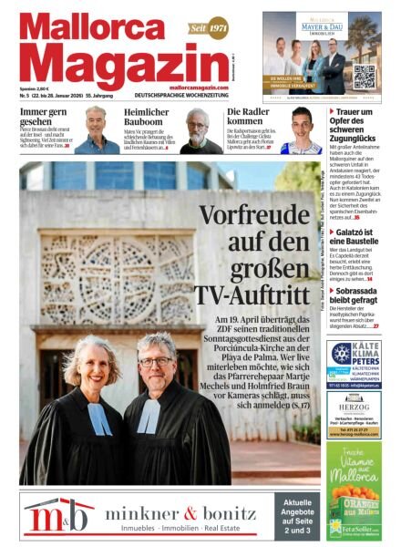 Mallorca Magazin – 22 Januar 2026 Cover