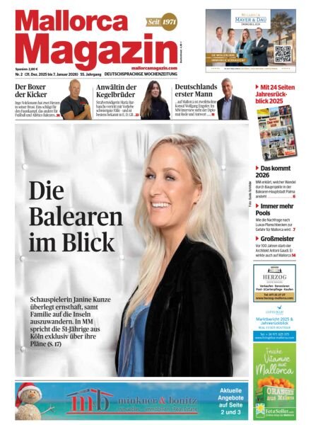 Mallorca Magazin – 31 Dezember 2025 Cover