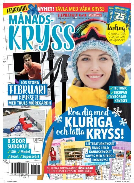 Manads-Kryss – Januari 2026 Cover