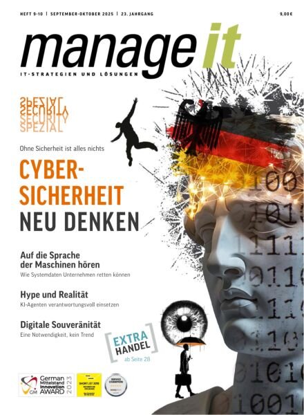 manage it Magazin – September-Oktober 2025 Cover