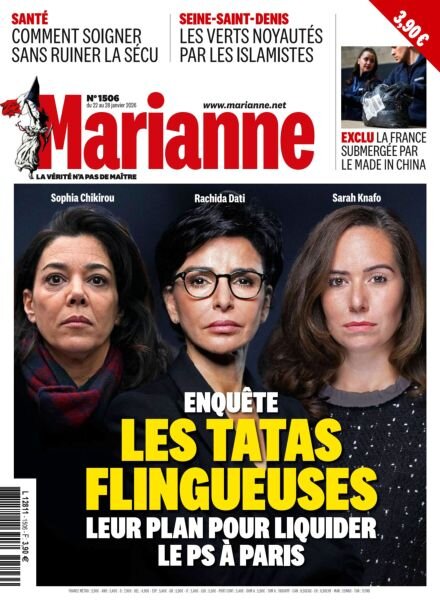 Marianne – 22 Janvier 2026 Cover