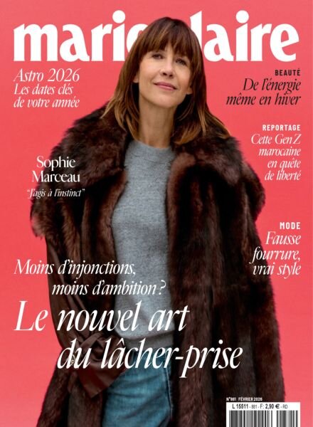 Marie Claire France – Fevrier 2026 Cover