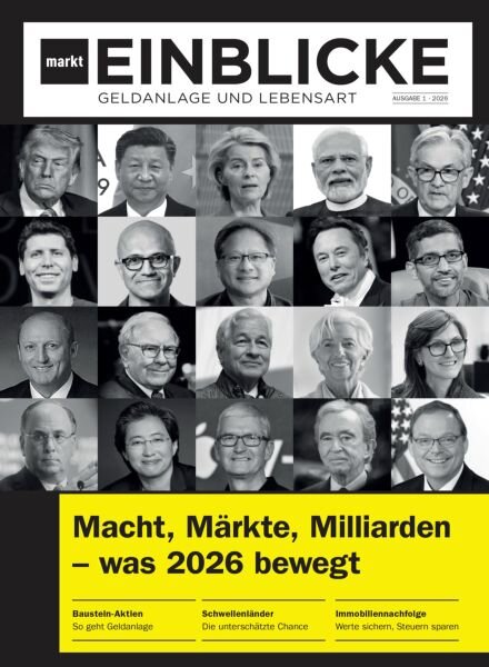 marktEINBLICKE – 16 Januar 2026 Cover