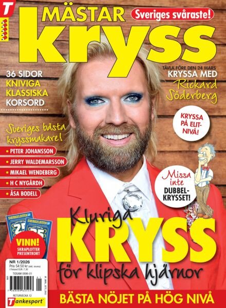 Mastarkryss – Januari 2026 Cover