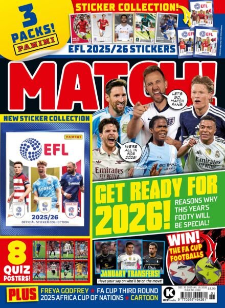 Match! – 30 December 2025 Cover