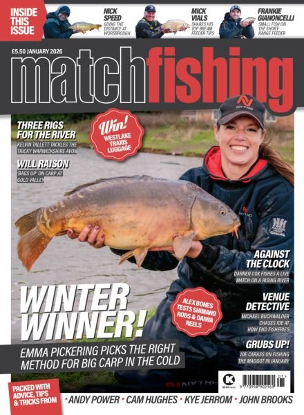 Match Fishing – January 2026 Cover