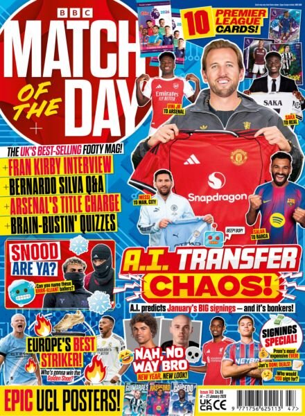 Match of the Day – 14 January 2026 Cover
