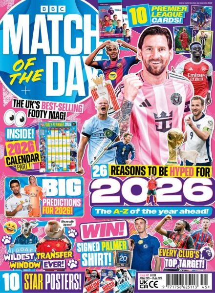 Match of the Day – 30 December 2025 Cover